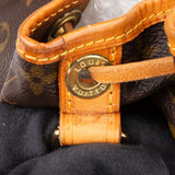 Louis Vuitton Canvas Monogram Sac Noe Petit Shoulder Bag