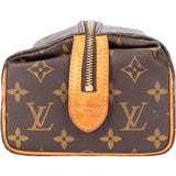 Louis Vuitton Canvas Monogram Trousse Patte Pression Clutch