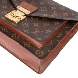 Louis Vuitton Canvas Monogram Monceau Handbag