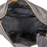 Prada Vitello Daino Leather Hobo Shoulder Bag
