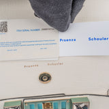 Proenza White Leather Schouler Crossbody Bag