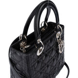 Christian Dior Quilted Leather Lady Dior Handbag