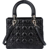 Christian Dior Quilted Leather Lady Dior Handbag