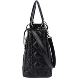 Christian Dior Quilted Leather Lady Dior Handbag