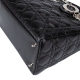 Christian Dior Quilted Leather Lady Dior Handbag