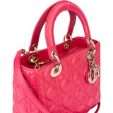 Christian Dior Quilted Leather Lady Dior Handbag