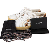 Saint Laurent Court Classic Leopard Stars Sneaker (35)
