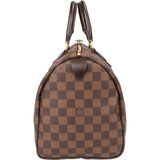 Louis Vuitton Damier Ebene Monogram Speedy 30 Handbag