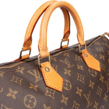 Louis Vuitton Canvas Monogram Speedy 40 Handbag