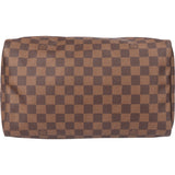 Louis Vuitton Damier Ebene Monogram Speedy 30 Handbag