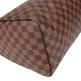 Louis Vuitton Damier Ebene Monogram Speedy 30 Handbag