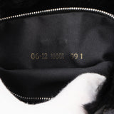 Fendi FF Buckle Black Fur Shoulder Bag