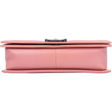 Chanel Quilted Lambskin Antique Boy Single Flap Crossbody Bag