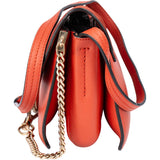 Chloé Orange Leather Faye Crossbody Bag - vintageandkickz