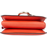 Chloé Orange Leather Faye Crossbody Bag - vintageandkickz