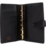 Louis Vuitton Noir Epi Leather Agenda PM