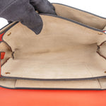 Chloé Orange Leather Faye Crossbody Bag - vintageandkickz