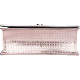 Christian Dior Rose Metallic Diorama Cannage Crossbody Bag