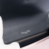 Christian Dior Rose Metallic Diorama Cannage Crossbody Bag