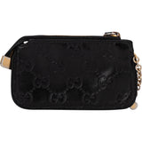 Gucci GG Leather Monogram Chainpouch