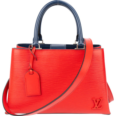 Louis Vuitton Bicolor Epi Leather Kleber PM Handbag