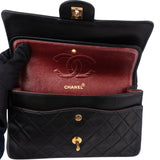 Chanel Quilted Lambskin 24K Gold Medium Double Flap Crossbody Bag