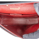 Chanel Quilted Lambskin 24K Gold Medium Double Flap Crossbody Bag