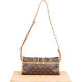 Louis Vuitton Canvas Monogram Long Popincourt Crossbody Bag