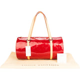 Louis Vuitton Red Vernis Monogram Bedford Papillon Handbag