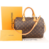 Louis Vuitton Canvas Monogram Speedy 30 Bandouliere