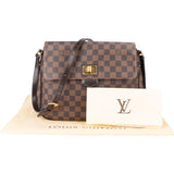Louis Vuitton Damier Ebene Monogram Besace Rosebery Crossbody Bag