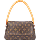 Louis Vuitton Canvas Monogram Looping PM Handbag