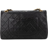 Chanel Quilted Lambskin 24K Gold Medium Double Flap Shoulder Bag