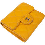 Chanel Quilted Caviar Leather CC Wallet