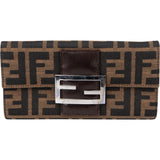 Fendi FF Monogram Baguette Wallet
