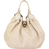 Louis Vuitton Leather Monogram Mahina XL Handbag
