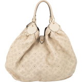 Louis Vuitton Leather Monogram Mahina XL Handbag
