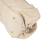 Louis Vuitton Leather Monogram Mahina XL Handbag