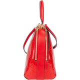 Louis Vuitton Red Vernis Monogram Melrose Handbag