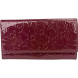 Christian Dior Patent Leather Trotter Monogram Wallet
