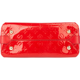 Louis Vuitton Red Vernis Monogram Melrose Handbag