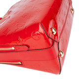 Louis Vuitton Red Vernis Monogram Melrose Handbag