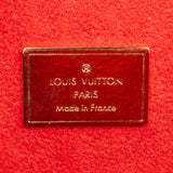 Louis Vuitton Red Vernis Monogram Melrose Handbag
