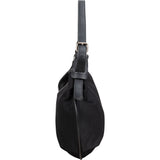 Burberry Nova-Check Monogram Hobo Shoulder Bag