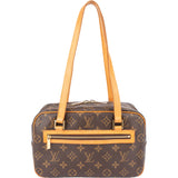 Louis Vuitton Canvas Monogram Cite MM Shoulder Bag