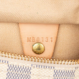 Louis Vuitton Damier Azur Monogram Speedy 25 Handbag