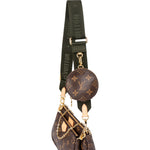 Louis Vuitton Canvas Monogram Multi Pochette Crossbody Bag - vintageandkickz