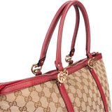 Gucci GG Monogram Twin Heart Handbag