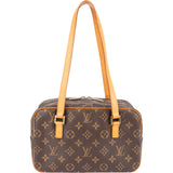 Louis Vuitton Canvas Monogram Cite MM Shoulder Bag