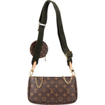 Louis Vuitton Canvas Monogram Multi Pochette Crossbody Bag - vintageandkickz